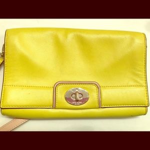 Yellow Kate spade crossbody